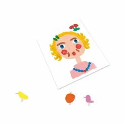 Djeco 6 Tubes de peinture à doigts Multicolore Best