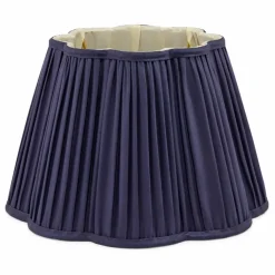 Doing Goods Abat-jour en soie Diya | Bleu nuit Hot