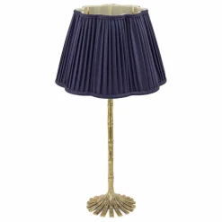 Doing Goods Abat-jour en soie Diya | Bleu nuit Hot