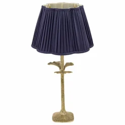 Doing Goods Abat-jour en soie Diya | Bleu nuit Hot