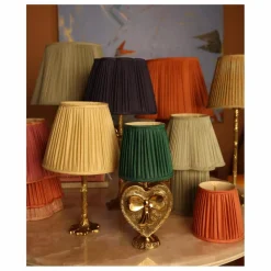 Doing Goods Abat-jour en soie Diya | Bleu nuit Hot