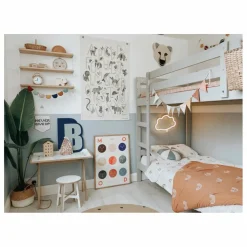 Enfant Rose in April Décoration Murale|Déco Murale Enfant|Abécédaire version anglaise |