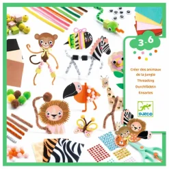 Hot Djeco Activité créative Couleurs des petits Multicolore