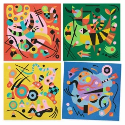 Online Djeco Activité sables colorés Abstractions Multicolore