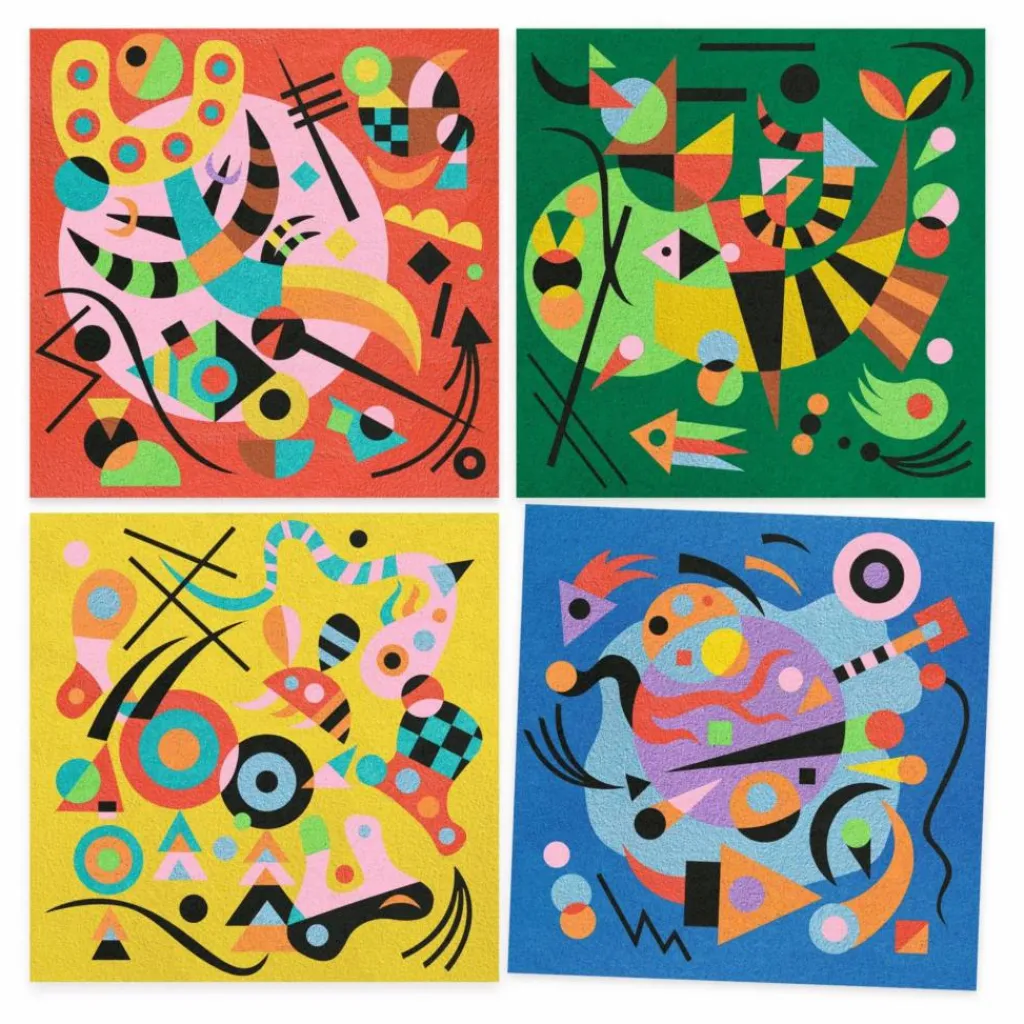 Online Djeco Activité sables colorés Abstractions Multicolore