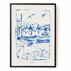 Best Hôtel Magique Affiche A3 Daydream par Blakely Made | Bleu