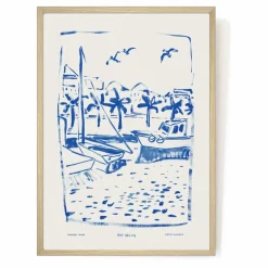 Best Hôtel Magique Affiche A3 Daydream par Blakely Made | Bleu