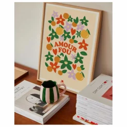 Best Ma petite vie Affiche Amour Fou Multicolore