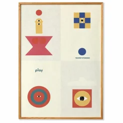 Mado Affiche Bauhaus 03 Multicolore Hot