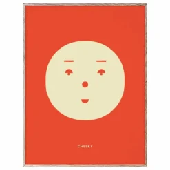 Clearance Mado Affiche Cheeky 30x40 cm Rouge