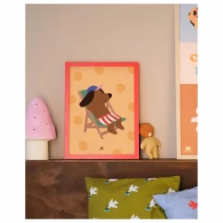 Ma petite vie Affiche Chien Sun | Jaune Outlet