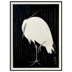 The Dybdahl Co. Déco Murale, Papier Peint|Affiche Crane on Black