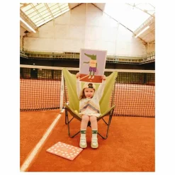 Ma petite vie Affiche Crocodile Tennis | Bleu ciel