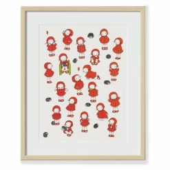 Enfant Les Jolies Planches Décoration Murale|Déco Murale Enfant|Affiche Emilie |