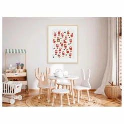 Enfant Les Jolies Planches Décoration Murale|Déco Murale Enfant|Affiche Emilie |