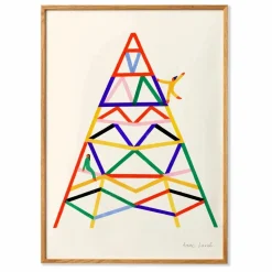 Enfant Mado Déco Murale Enfant|Affiche Escalader