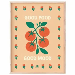 Clearance Ma petite vie Affiche Good Mood Beige