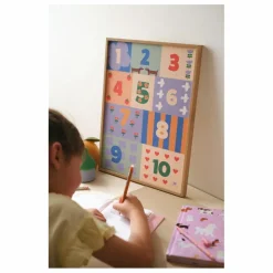 Enfant Ma petite vie Décoration Murale|Déco Murale Enfant|Affiche Les Chiffres