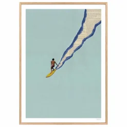 Ciel Glue Affiche Santa Cruz | Bleu ciel Outlet