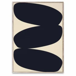 New Paper Collective Affiche Solid shape 01 Multicolore