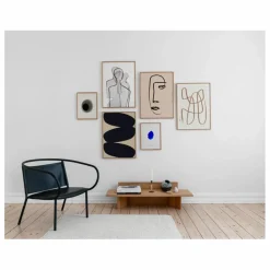 New Paper Collective Affiche Solid shape 01 Multicolore