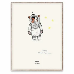 Enfant Mado Affiche Space Traveller 30x40 cm