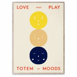 Mado Déco Murale, Papier Peint|Affiche Totem of Moods
