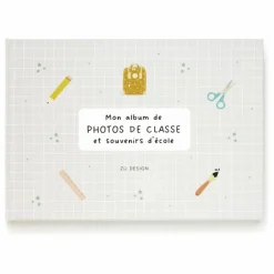Outlet Zü Album Photos de classe et souvenirs d'école Ecru