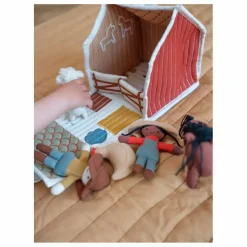 Outlet Fabelab Ami de poche - Laura la fermière Multicolore