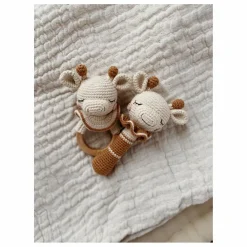 Online Patti Oslo Anneau de dentition Goldie la Giraffe | Crème