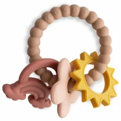 Mushie Hochets Et Anneaux De Dentition|Puériculture|Anneau de dentition Nature |