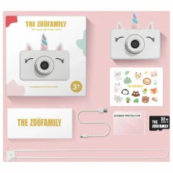 Online The Zoofamily Appareil photo Zoo friends - Licorne Blanc