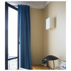 The Socialite Family Luminaires|Applique Brera carrée en coton plissé |