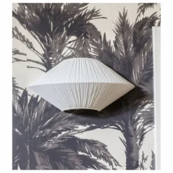 The Socialite Family Applique Brera demi soucoupe en coton plissé |