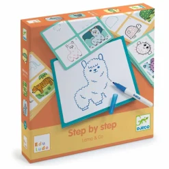 Djeco Apprendre à dessiner Lama & Co Multicolore Sale
