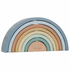 Little Dutch Arc-en-ciel en bois FSC - Forest Friends Multicolore