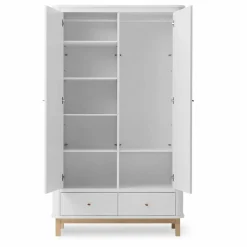 Enfant Oliver Furniture Armoire 2 portes en chêne |
