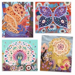 Best Djeco Artistic Strass Beautés sauvages Multicolore