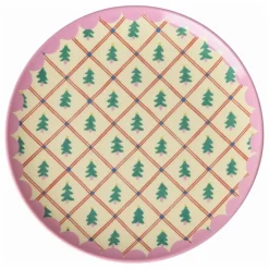 Enfant Rice Vaisselle Enfant|Art De La Table|Assiette à dessert en mélamine Sapins |