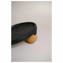 Woodmata Assiette avec piétement en terracotta |