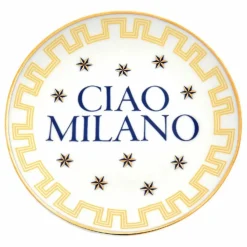 Bitossi Assiette Ciao Milano | Jaune