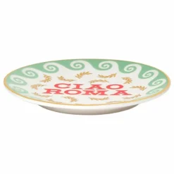 Bitossi Art De La Table|Assiette Ciao Roma |