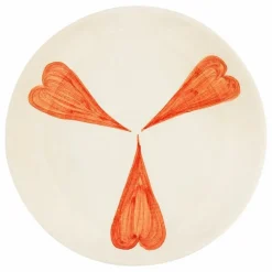 New Anna + Nina Assiette Clasic Love Dessert | Blanc