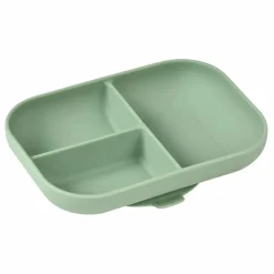 Sale Béaba Assiette compartimentée en silicone | Sauge