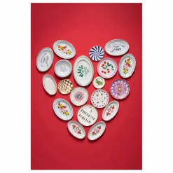Bitossi Assiette Con Amore, Chiara Perano | Rose Clearance