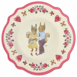 New Rice Assiette en mélamine - x Nathalie Lété | Rose