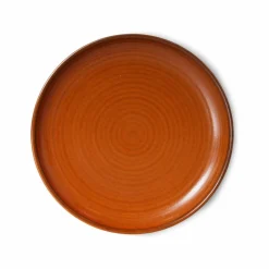 HKliving Assiette en porcelaine Chef ceramics | Terracotta New