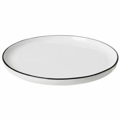 Broste Copenhagen Assiette en porcelaine Salt Blanc