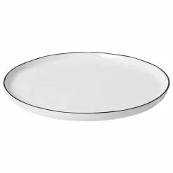Broste Copenhagen Assiette en porcelaine Salt Blanc