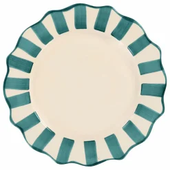 Anna + Nina Assiette Scalloped Dinner | Vert Outlet